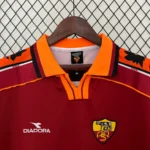 AS ROMA 1998 - 1999 HOME JERSEY - Image 4