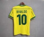Brazil 1998 Nike jersey back view