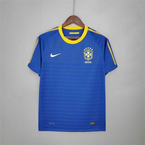 Brazil 2010 away jersey front view