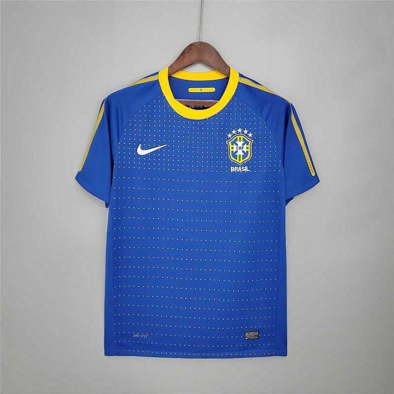 Brazil 2010 away jersey front view