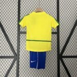 Brazil 2002 children’s jersey back view