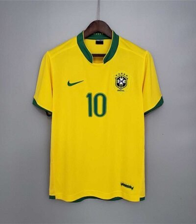 Brazil 2006 retro jersey front view