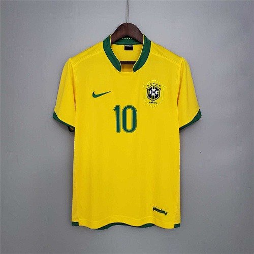 Brazil 2006 retro jersey front view