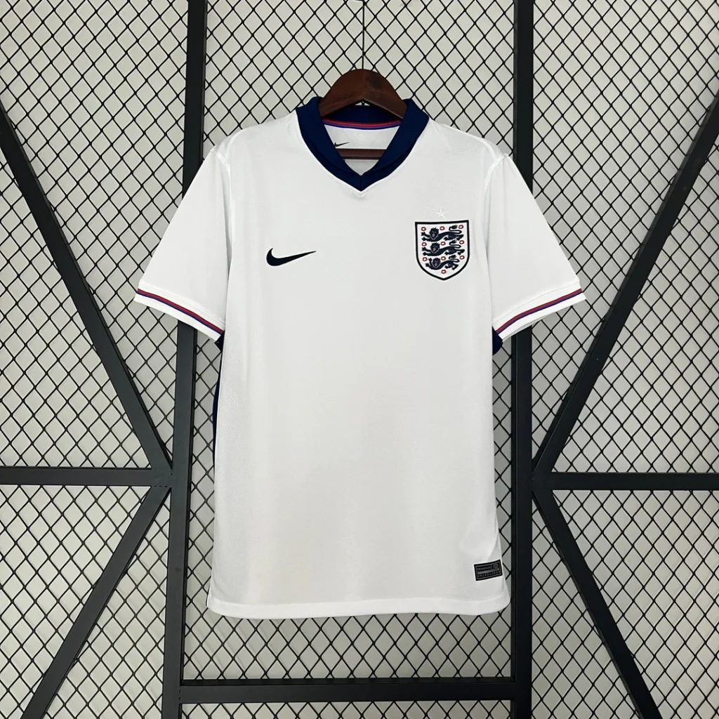 England 2024 home jersey front view