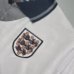 Classic England white football jersey