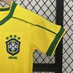 Brazil 1998 kids jersey lifestyle wear