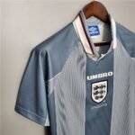 England 1996 jersey fabric close-up