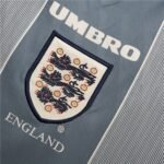 Teal England away football jersey