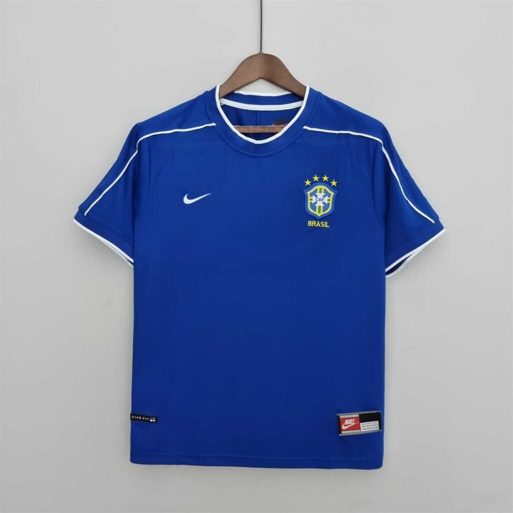 Brazil 1998 away jersey front view