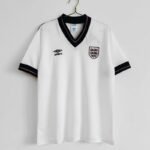 England 1986 home jersey front view