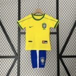 Brazil 1998 kids jersey front view