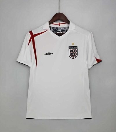 England 2006 home jersey front view