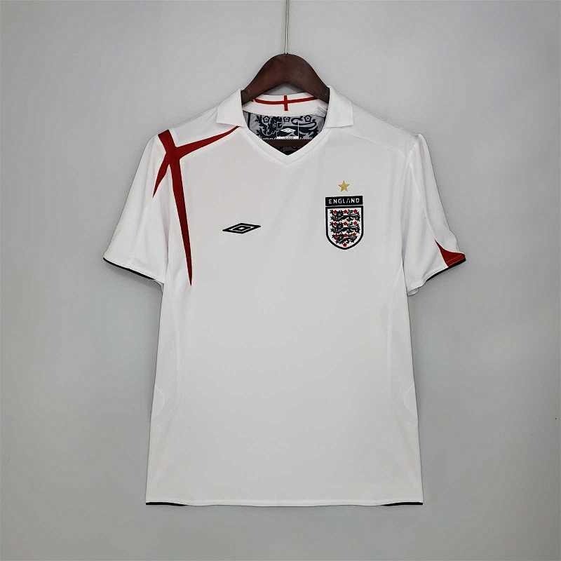 England 2006 home jersey front view