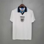 England 1996 home jersey front view