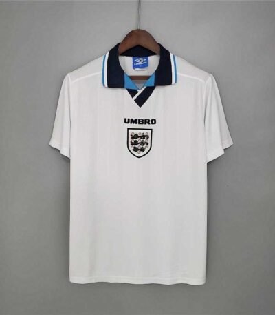 England 1996 home jersey front view