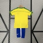 Brazil 1998 Kids Jersey | Vintage Football Shirt - Image 2
