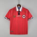 Norway 1998 Home Jersey Retro Vintage Red Football Kit