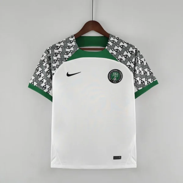 Nigeria 2022 Away Jersey Retro Super Eagles Green Football Kit