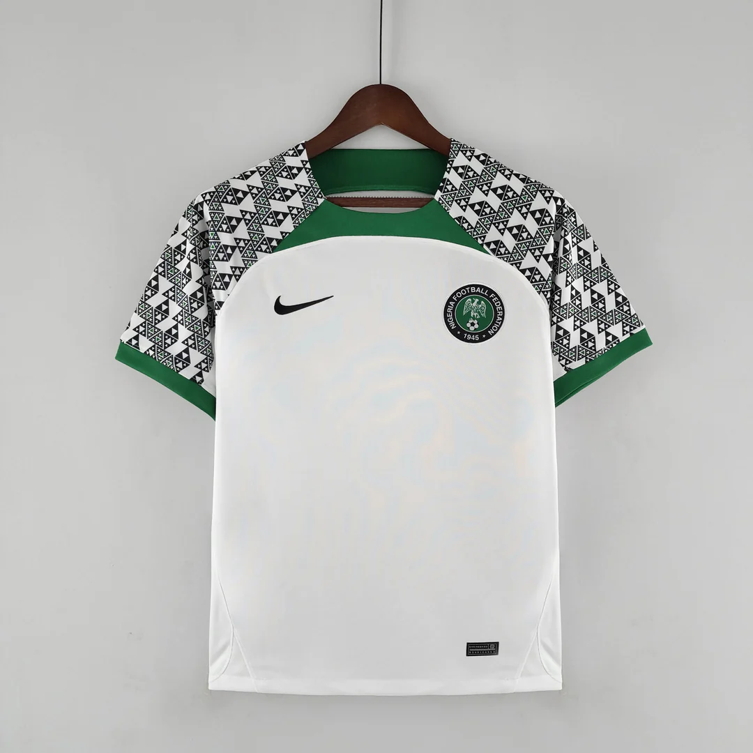 05045df6 Nigeria 2022 Away Jersey Retro Super Eagles Green Football Kit