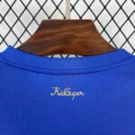 Al Hilal 2025 home jersey blue and gold Al Hilal football shirt