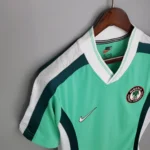Nigeria 1998 Home Jersey Retro Vintage Football Shirt Green Kit