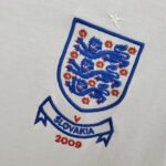 Retro England 2010 football shirt white home