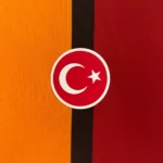 Galatasaray 2024-2025 Home Soccer Jersey in red and yellow, official football shirt with Mauro Icardi and Wilfried Zaha