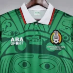 Mexico 1998 home jersey retro football shirt
