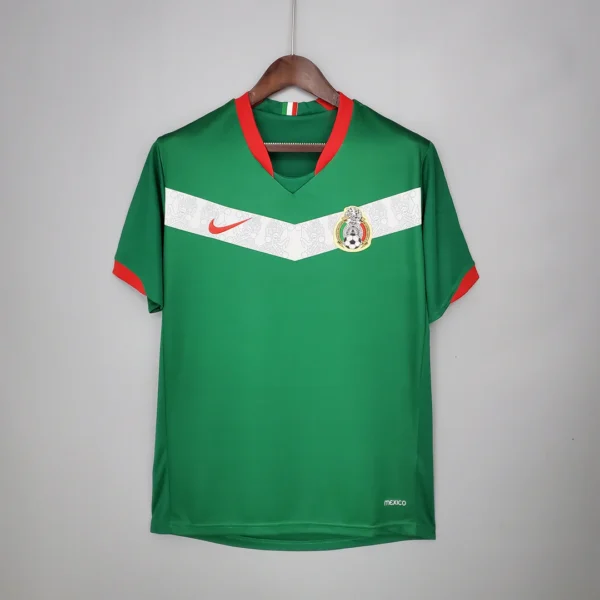 Mexico 2006 Home Retro Soccer Jersey green vintage Mexico football shirt