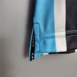 Gremio 1999-2000 home retro soccer jersey blue black white striped vintage Grêmio football shirt