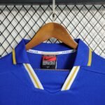 Italy 1996 Home Jersey blue retro football shirt