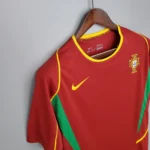 Portugal 2002 Home Retro Jersey red vintage Portugal football shirt