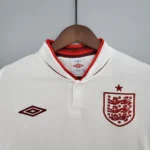 Retro England 2012 football shirt white home