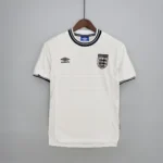 England 2000 Jersey white retro football shirt