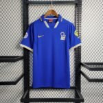 Italy 1996 Home Jersey blue retro football shirt