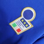 Italy 1996 Home Jersey blue retro football shirt