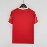 Benfica 1973 home jersey red white vintage Portugal football shirt