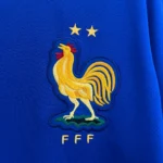 France 2024 Home Jersey blue retro football shirt