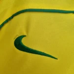 Brazil 2006 Home Retro Soccer Jersey yellow Nike vintage football shirt