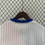 France 2024 Away Jersey white retro football shirt