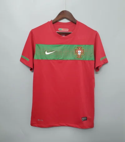 Portugal 2010 Home Jersey retro Portugal national team football shirt