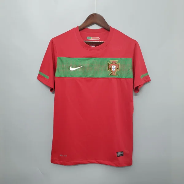 Portugal 2010 Home Jersey retro Portugal national team football shirt