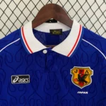 Japan 1998 Home Jersey Long Sleeved retro football shirt