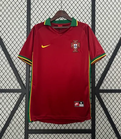 Portugal 1998 Home Jersey retro Portugal national team football shirt