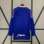 Japan 1998 Home Jersey Long Sleeved retro football shirt