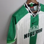 Nigeria 1998 Away Jersey Retro Vintage Football Shirt Green Kit
