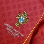 Portugal 2004 Jersey Euro Final red retro football shirt