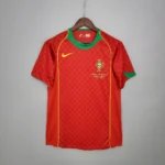 Portugal 2004 Jersey Euro Final red retro football shirt