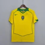 Brazil 2006 Home Retro Soccer Jersey yellow Nike vintage football shirt