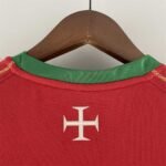 Portugal 2006 Jersey red home retro football shirt